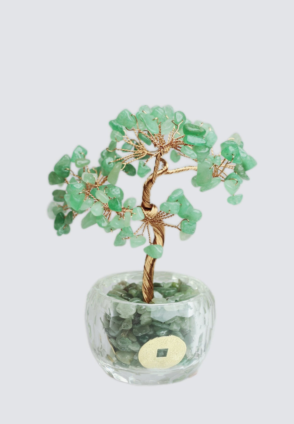 Aventurine Money Tree - Wealth & Opportunity Manifestation - wellspringcollectives
