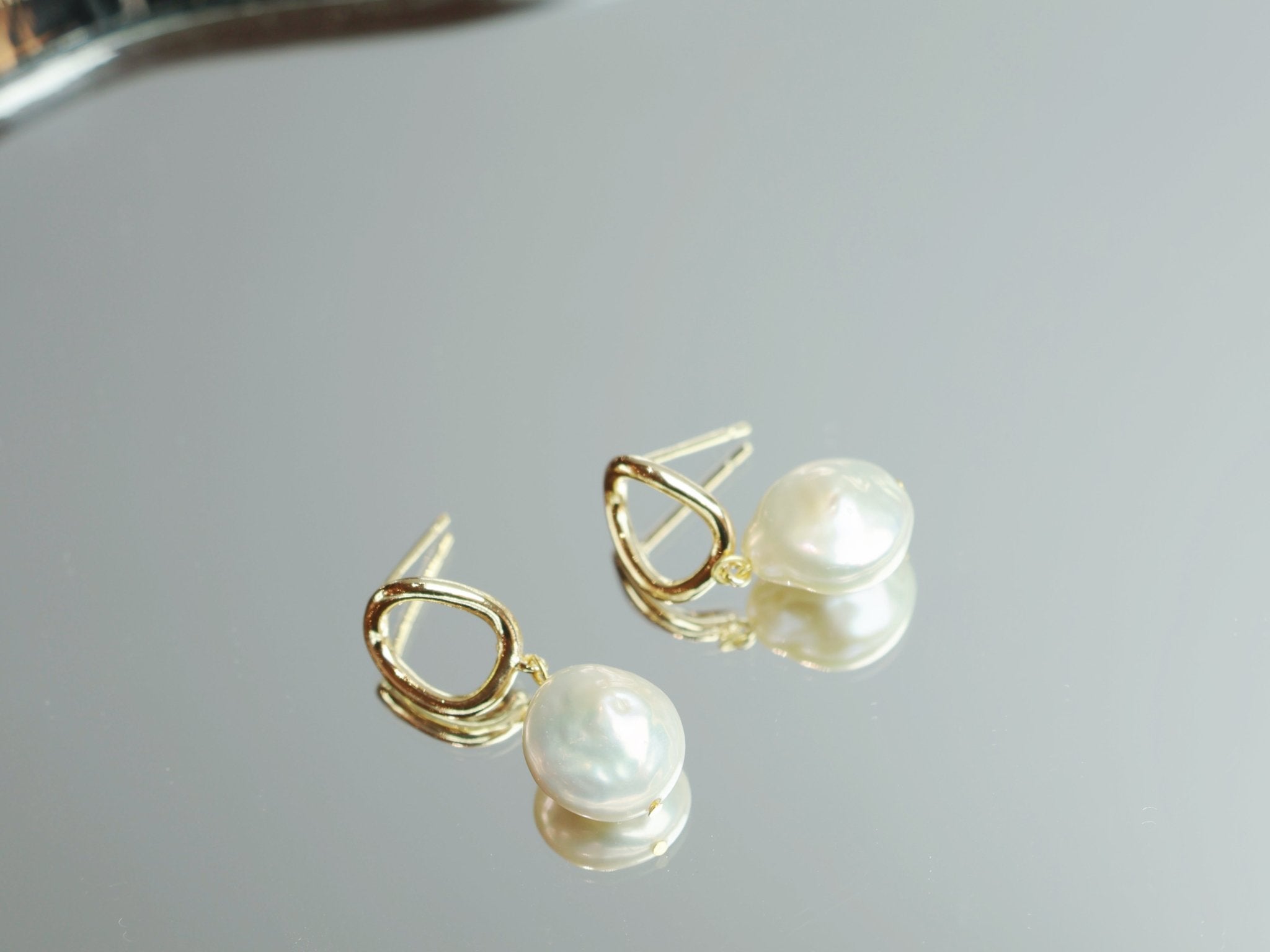 Baroque Pearl Earrings - Embrace Your Unique Nature - wellspringcollectives